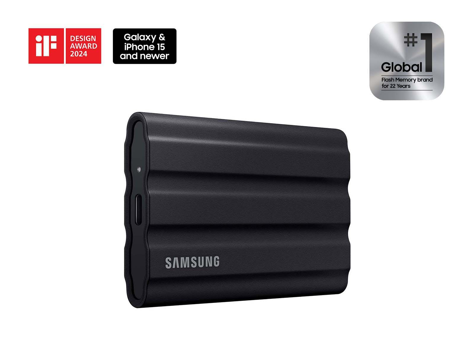 Samsung Portable SSD T7 Shield 1TB - Black