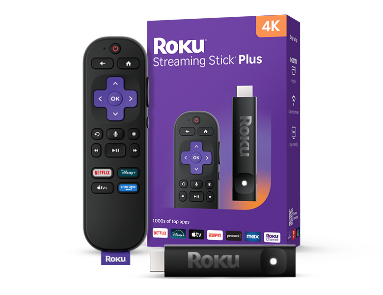 Roku Streaming Stick Plus 4K